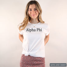 Load image into Gallery viewer, T-shirt - Black Written Tee