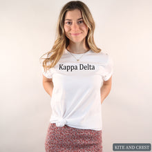 Load image into Gallery viewer, T-shirt - Black Written Tee