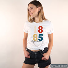 Load image into Gallery viewer, T-Shirt | Colorful Year Shirt | Sorority Gift Idea