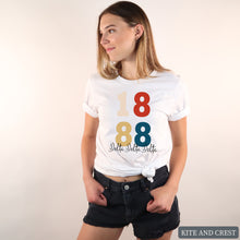 Load image into Gallery viewer, T-Shirt | Colorful Year Shirt | Sorority Gift Idea