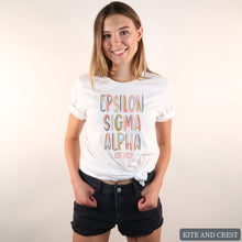 Load image into Gallery viewer, Pastel Stencil Comfort Colors T-Shirt