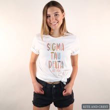 Load image into Gallery viewer, Pastel Stencil Comfort Colors T-Shirt