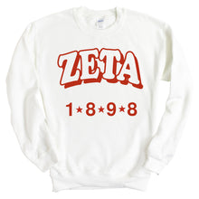 Load image into Gallery viewer, Sweatshirt - Red Arch Crewneck Sweatshirt