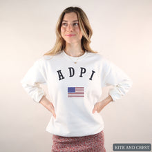 Load image into Gallery viewer, Sweatshirt - USA Crewneck Sweatshirt