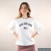 Load image into Gallery viewer, Sweatshirt - USA Crewneck Sweatshirt