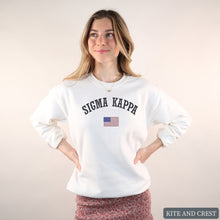 Load image into Gallery viewer, Sweatshirt - USA Crewneck Sweatshirt