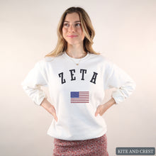 Load image into Gallery viewer, Sweatshirt - USA Crewneck Sweatshirt