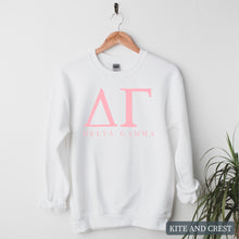Load image into Gallery viewer, nk Letter Sorority Crewneck Sweatshirt