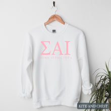 Load image into Gallery viewer, nk Letter Crewneck Sweatshirt