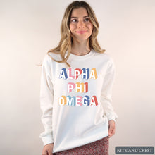 Load image into Gallery viewer, Colorful 3D Sweatshirt - Fraternity Crewneck Sweatshirt