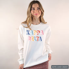 Load image into Gallery viewer, Sweatshirt | Retro Crewneck Sweatshirt | Sorority Gift Idea