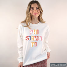 Load image into Gallery viewer, Colorful 3D Sweatshirt - Fraternity Crewneck Sweatshirt