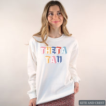 Load image into Gallery viewer, Colorful 3D Sweatshirt - Fraternity Crewneck Sweatshirt