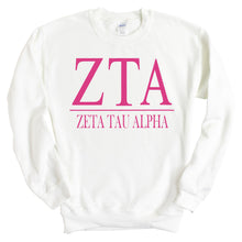 Load image into Gallery viewer, Big Letters Sorority Crewneck Sweatshirt