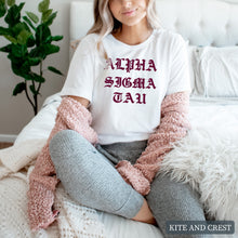 Load image into Gallery viewer, T-Shirt |ld Type Written Shirt | Sorority Gift Idea