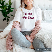 Load image into Gallery viewer, T-Shirt | Old Type Written Shirt | Sorority Gift Idea