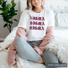Load image into Gallery viewer, T-Shirt | Old Type Written Shirt | Sorority Gift Idea