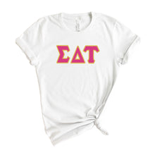 Load image into Gallery viewer, T-shirt - Cute Letters Tee