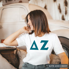 Load image into Gallery viewer, T-Shirt | Basic Large Letters Shirt | Sorority Gift Idea