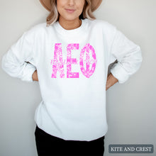 Load image into Gallery viewer, nk Floral Sorority Crewneck Sweatshirt