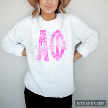 Load image into Gallery viewer, nk Floral Sorority Crewneck Sweatshirt