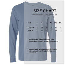 Load image into Gallery viewer, pLong Sleeve Comfort Colors T-Shirt - USA Flag Shirt
