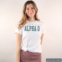 Load image into Gallery viewer, T-shirt - Blue Retro Tee