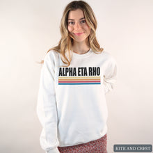 Load image into Gallery viewer, Lets Race Sweatshirt - Fraternity Crewneck Sweatshirt