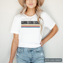 Load image into Gallery viewer, Colorful Stripes T-shirt