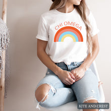 Load image into Gallery viewer, T-shirt - Colorful Rainbow Tee