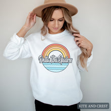Load image into Gallery viewer, Sweatshirt - Wavy Rainbow Crewneck Sweatshirt