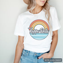 Load image into Gallery viewer, T-shirt - Wavy Rainbow Tee