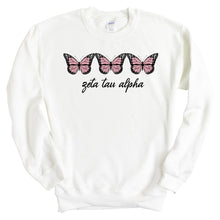 Load image into Gallery viewer, Sweatshirt - Three Butterflies Crewneck Sweatshirt