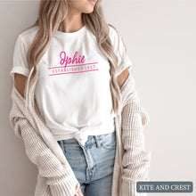 Load image into Gallery viewer, T-Shirt |pinkEstablished Shirt | Sorority Gift Idea