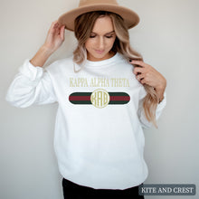 Load image into Gallery viewer, Sweatshirt - Golden Stripes Crewneck Sweatshirt