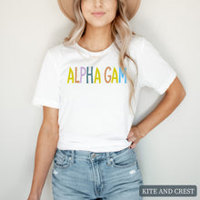 Load image into Gallery viewer, T-shirt - Colorful Lined Tee