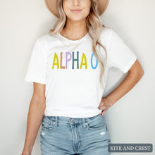 Load image into Gallery viewer, T-shirt - Colorful Lined Tee