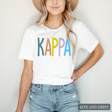 Load image into Gallery viewer, T-shirt - Colorful Lined Tee