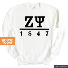 Load image into Gallery viewer, Sweatshirt - Black Letters Crewneck Sweatshirt