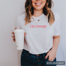 Load image into Gallery viewer, T-Shirt | Basic Written Shirt | Sorority Gift Idea