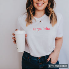 Load image into Gallery viewer, T-Shirt | Basic Written Shirt | Sorority Gift Idea