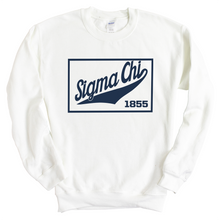 Load image into Gallery viewer, Sweatshirt - Baseball Boxed Crewneck Sweatshirt