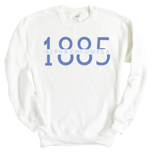 Load image into Gallery viewer, Alpha Chi Omega Sweatshirt - ACHIO Year Crewneck Sweatshirt - Kite and Crest