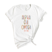Load image into Gallery viewer, Alpha Chi Omega T-shirt - AXO Cooper Tee - Kite and Crest