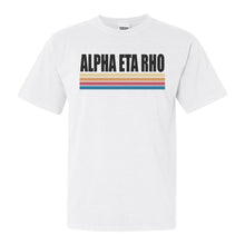 Load image into Gallery viewer, Alpha Eta Rho Lets Race Comfort Colors T-Shirt - Kite and Crest