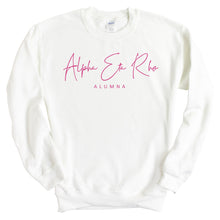Load image into Gallery viewer, Alpha Eta Rho Vintage Alumna Sweatshirt - Fraternity Crewneck Sweatshirt - Kite and Crest