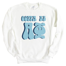 Load image into Gallery viewer, Alpha Phi Sweatshirt - APHI Gotta Be Crewneck Sweatshirt - Kite and Crest