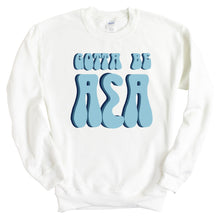 Load image into Gallery viewer, Alpha Sigma Alpha Sweatshirt - Alpha Sigma Alpha Gotta Be Crewneck Sweatshirt - Kite and Crest