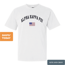 Load image into Gallery viewer, Traditional Flag Comfort Colors T-Shirt