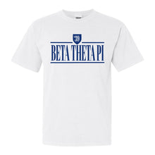 Load image into Gallery viewer, Beta Theta Pi Comfort Colors T-Shirt - Beta Shield Shirt - Kite and Crest